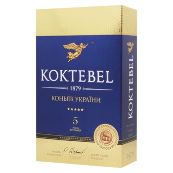 Коньяк Koktebel 0,5л 40% - купити, ціни на Восторг - фото 2