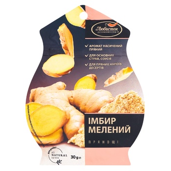 Lyubystok Seasoning Ground Ginger 30g - buy, prices for MegaMarket - photo 1