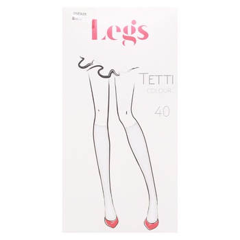 Legs Tetti Colour Women's Golfs 40den One size bianco