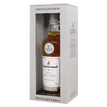 Gordon MacPhail Linkwood Whiskey 15y.o. Box 46% 0.7l - buy, prices for MegaMarket - photo 2