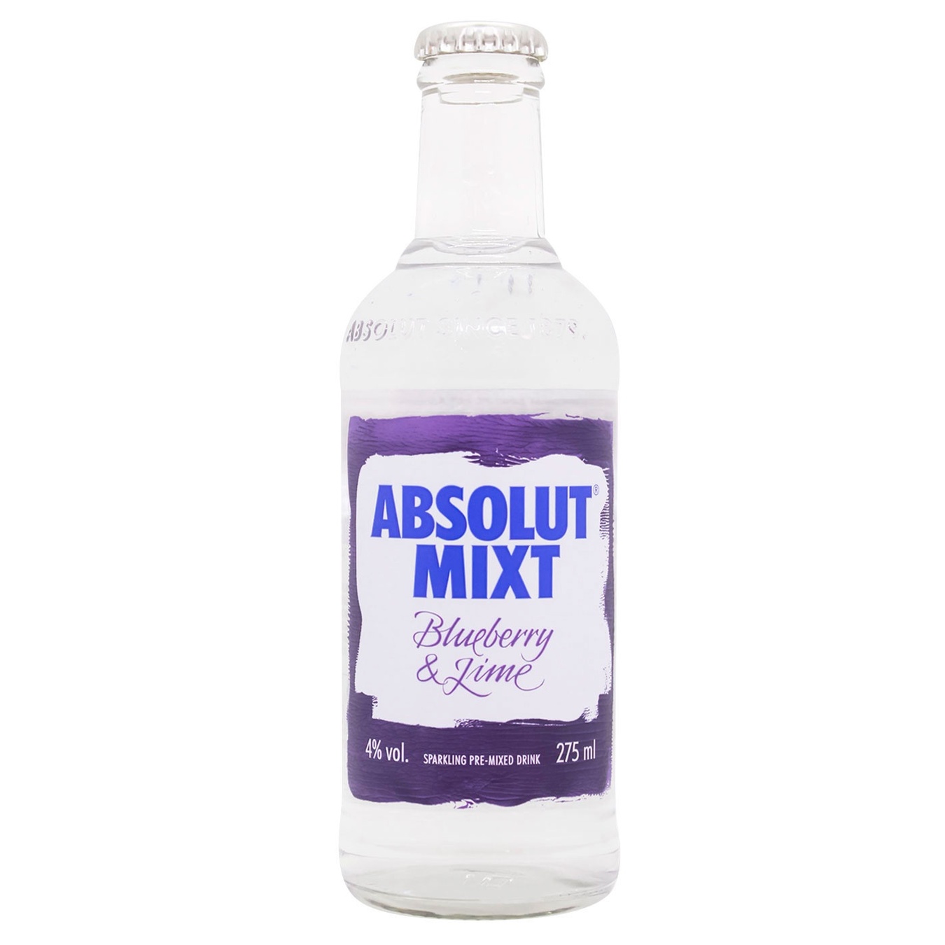 

Напиток Absolut Mixt Blueberry&Lime 4% 0,275л