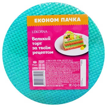Коржі вафельні Lekorna Веселка 140г - купити, ціни на Ідеал - фото 2