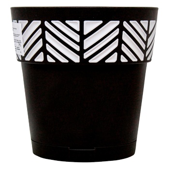 Stefanplast Opera Orfeo Graphite Light Gray Pot 20x19cm - buy, prices for ULTRAMARKET - photo 1