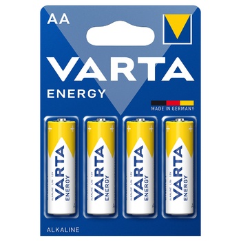 Батарейка VARTA Energy AA BLI 4шт - купить, цены на NOVUS - фото 1