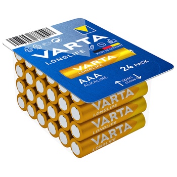 Varta AAА alkaline battery 24pcs - buy, prices for METRO - photo 1