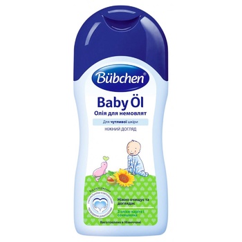 Bubchen Baby Oil 400ml - buy, prices for MegaMarket - photo 1