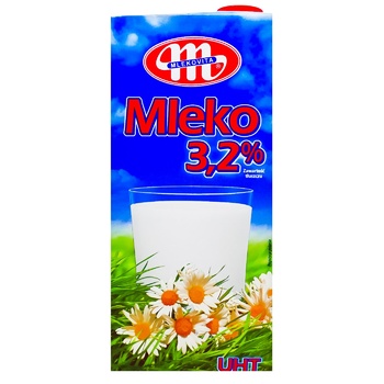 Молоко Mlekovita ультрапастеризованное 3,2% 1л - купить, цены на Grono - фото 2