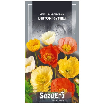 Семена Seedera Мак шафрановый Виктори смесь 0,2г - купить, цены на Таврия В - фото 1