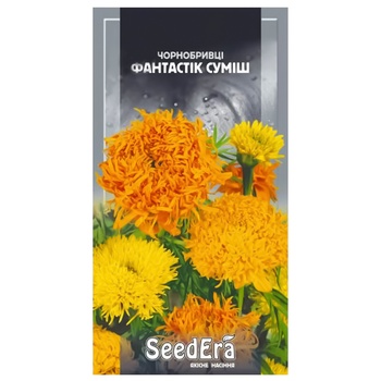 Насіння Seedera Чорнобривці Фантастік суміш 0,5г - купити, ціни на - фото 1