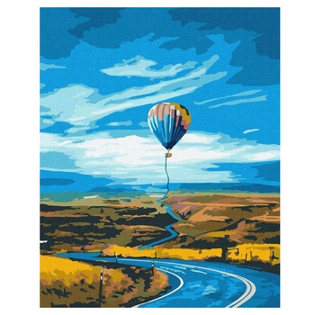 Картина для розпису за номерами Ідейка Шлях на верх 40х50см - купити, ціни на - фото 1