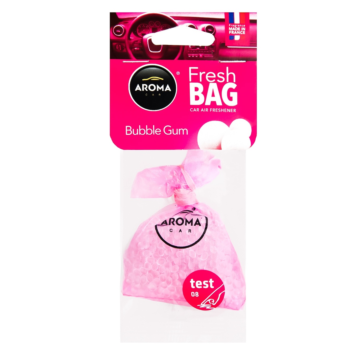 

Ароматизатор Aroma Car Fresh Bag жевательная резинка 20г
