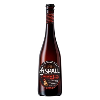 Сидр Aspall Suffolk Draught Syder 5,5% 0,5л - купить, цены на МегаМаркет - фото 1