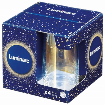 Набір склянок Luminarc Chameleon 330мл 4шт - купити, ціни на Auchan - фото 1