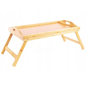 Excellent Houseware Bamboo Tray on Legs 50*30*7cm - buy, prices for Auchan - photo 1