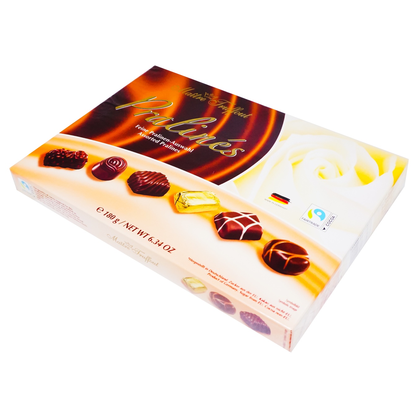 

Конфеты Maitre Truffout бельгийский шоколад 200г