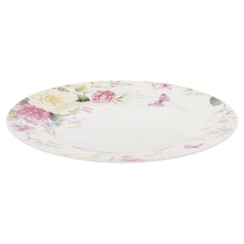 Flower Lunch Dinner Porcelain Plate 27cm - buy, prices for Auchan - photo 1