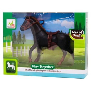 Игрушка ЮТ Лошадь черная - купить, цены на Таврия В - фото 1