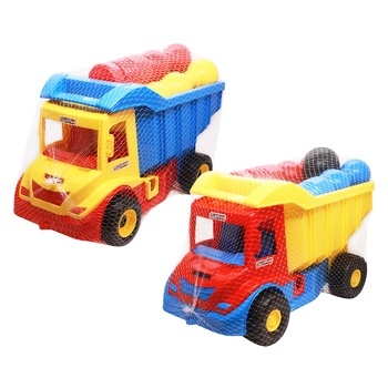 Игрушка Multi truck грузовик с кеглями в ассортименте - купить, цены на ULTRAMARKET - фото 1