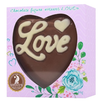 Shoud'e Chocolate Heart Love 60g - buy, prices for - photo 1