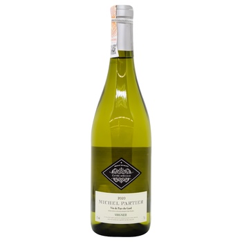 Michel Partier IGP du Gard White Dry Wine 13% 0.75l - buy, prices for Tavria V - photo 1