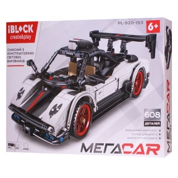 Iblock PL-920-153 Car Building Set