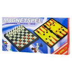 Игра настольная Шахматы пластиковые с магнитом 24х12,5см