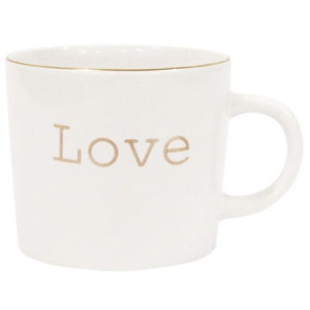 Actuel Love Porcelain Cup 320ml - buy, prices for Auchan - photo 1