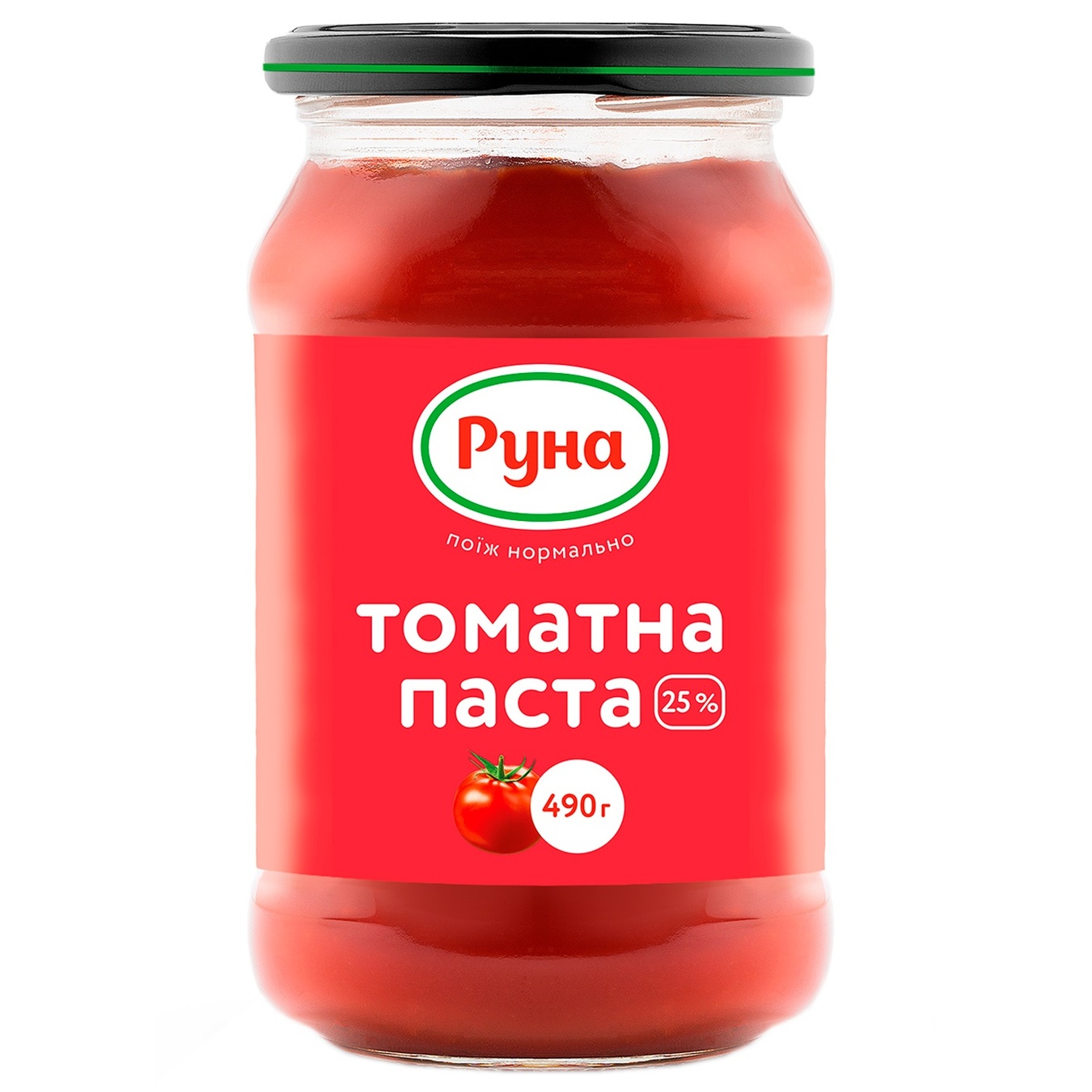 

Паста томатна Руна 25% 490г