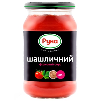 Runa Grill Tomato Sauce 485g - buy, prices for NOVUS - photo 1