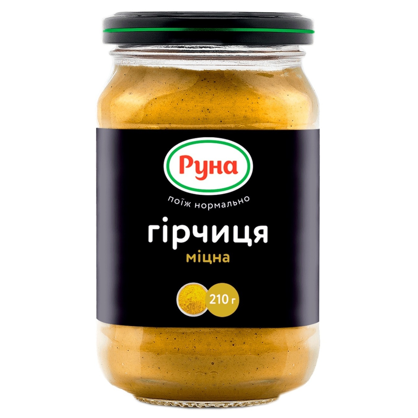

Горчица Руна Крепкая 210г