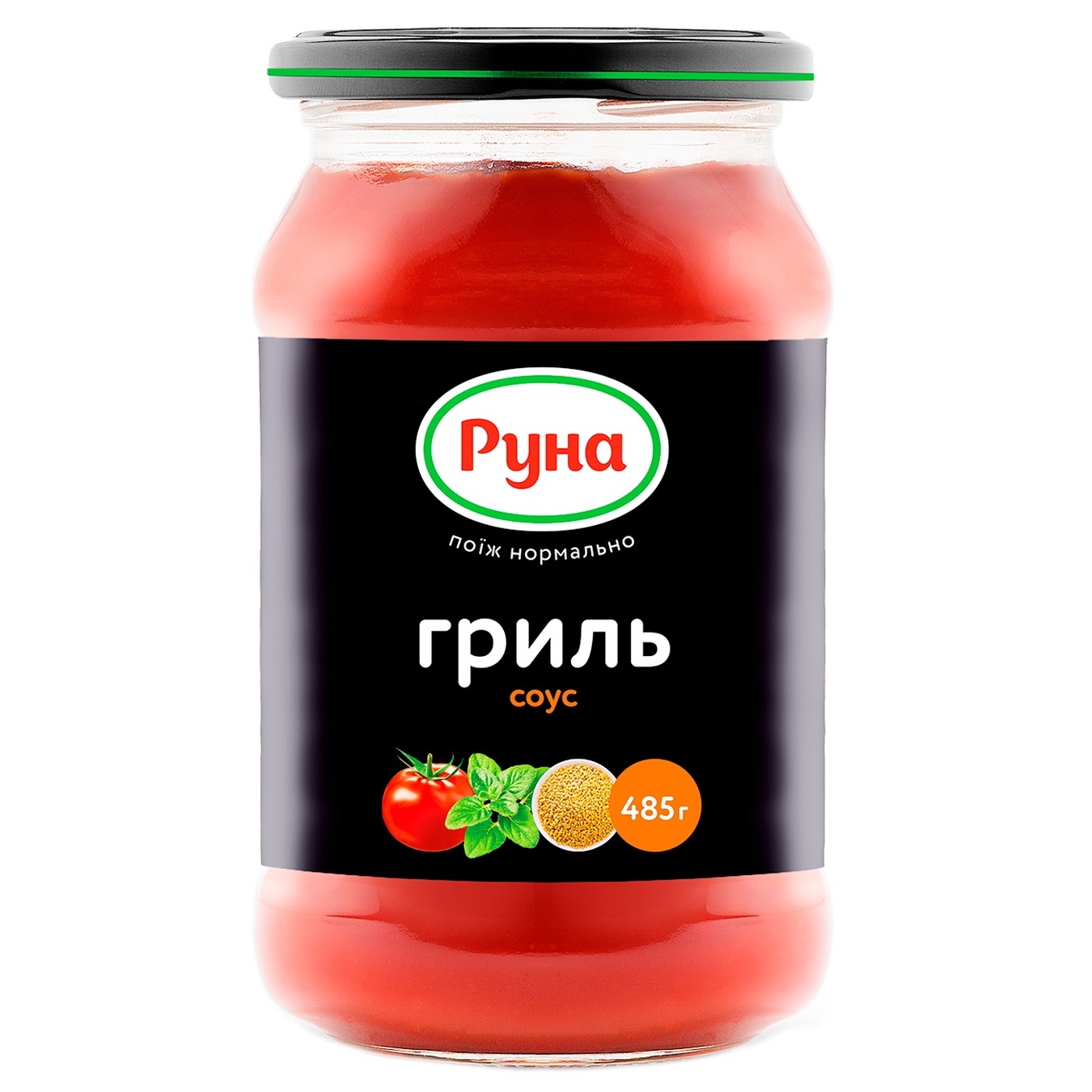 

Соус томатный Руна Гриль 485г