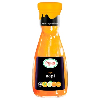 Runa Curry Sauce 235g - buy, prices for ULTRAMARKET - photo 1