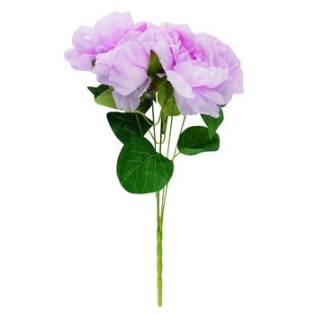 Violet Peonies Artificial Flowers 45cm - buy, prices for - photo 1
