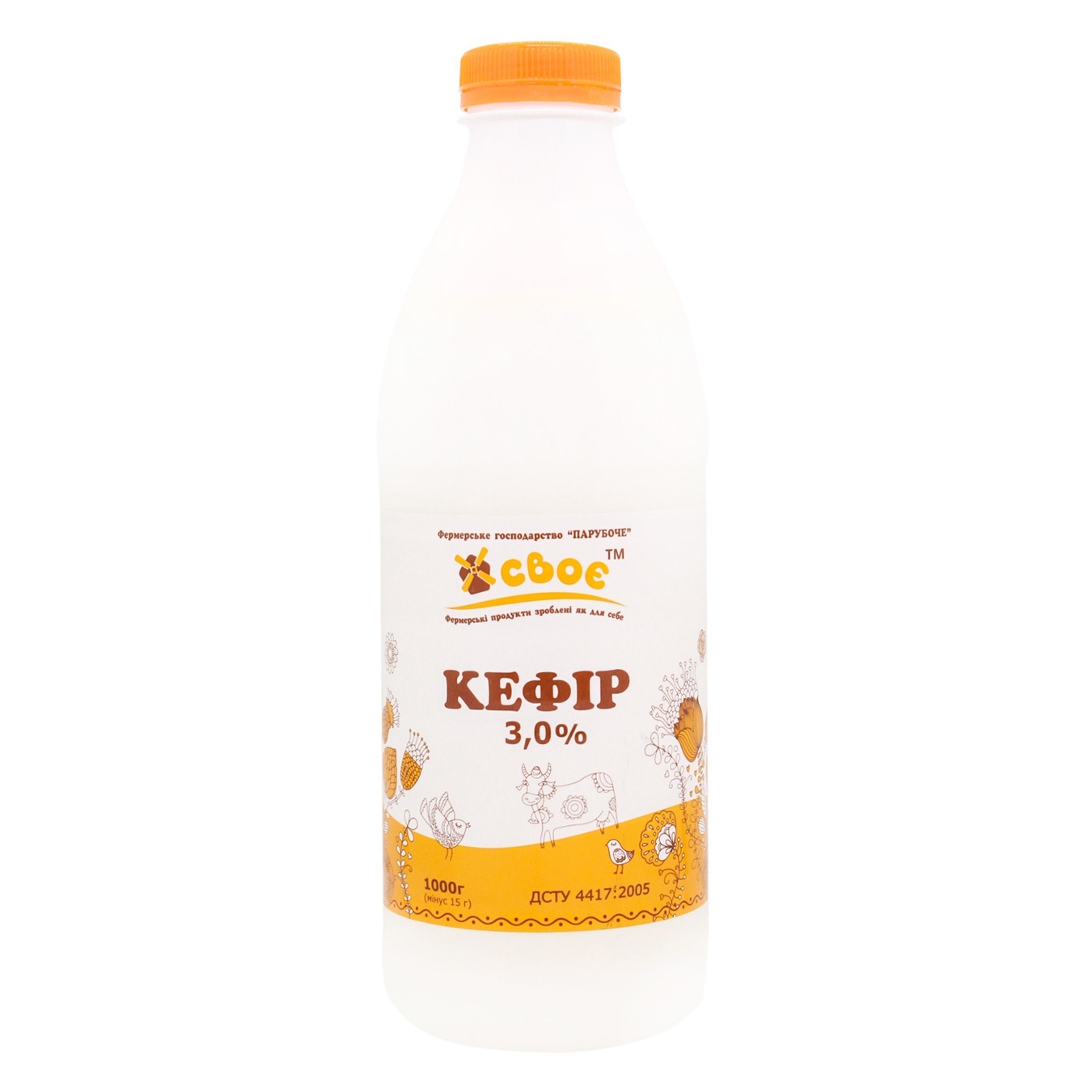 

Кефир Своє 3% 1кг