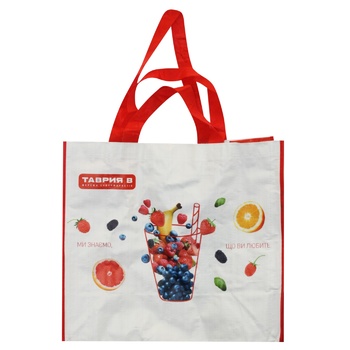 Reusable Bag with Print 440*390mm - buy, prices for Tavria V - photo 1