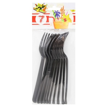 "7" Black Fork 160mm 10pcs - buy, prices for Tavria V - photo 1