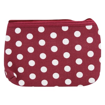 Textile Cosmetic Bag Dotted in Assortment 18х11х3cm - buy, prices for Tavria V - photo 3