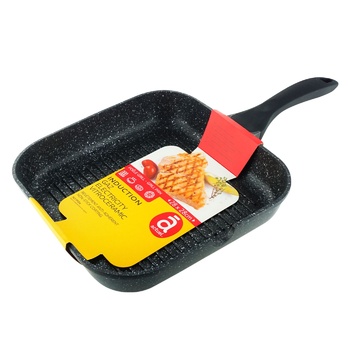 Actuel Black Marble Grill-pan 28*28cm - buy, prices for - photo 1