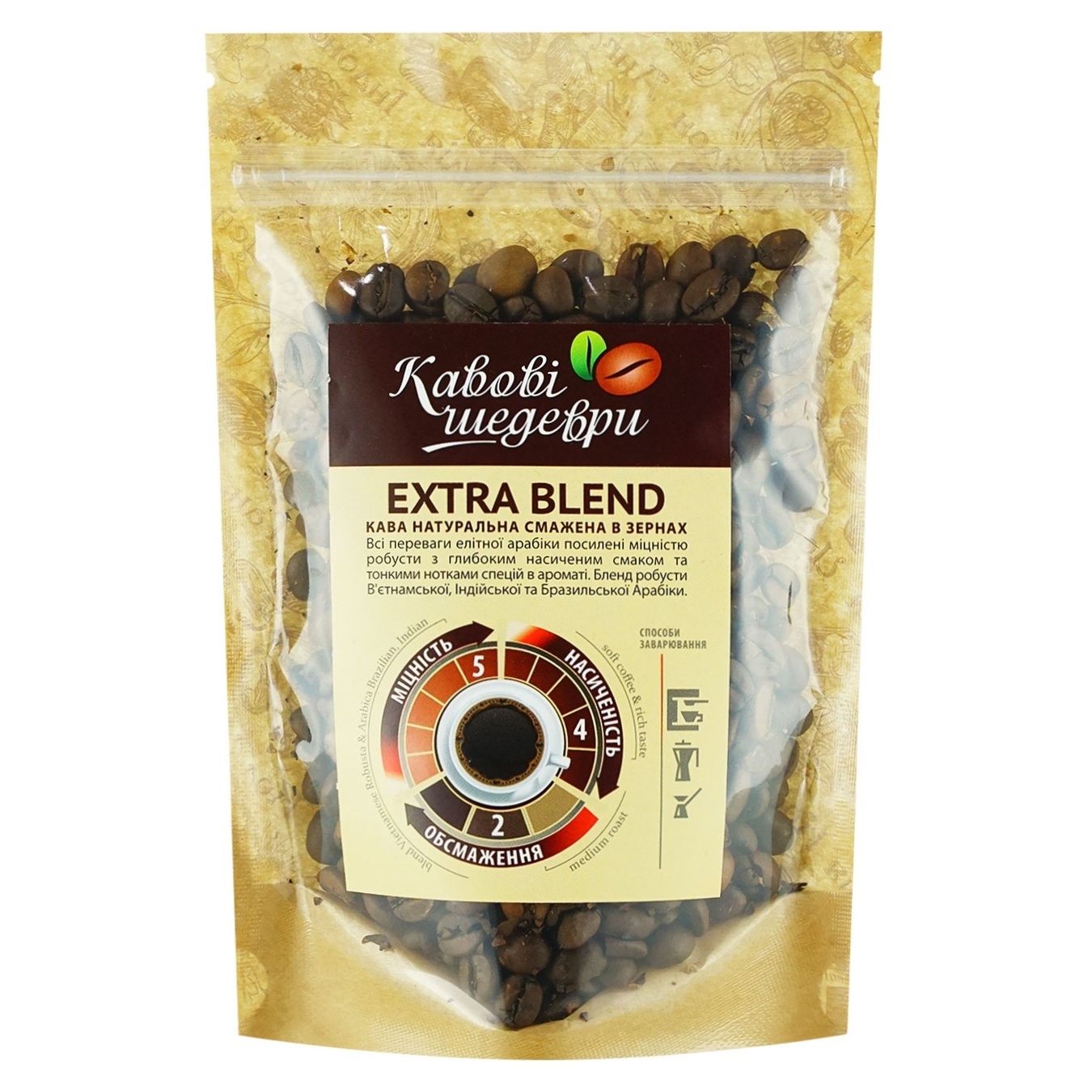 

КАВА EXTRA BLEND ЗЕРНО ВАГ
