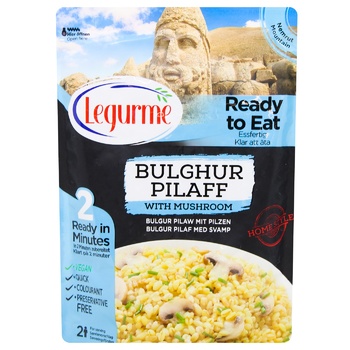 Legurme Bulgur Pilaf with Mushrooms 250g - buy, prices for COSMOS - photo 1