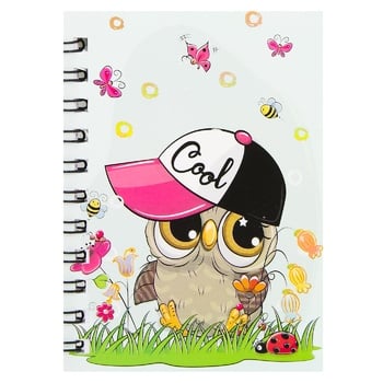 Owls Notebook 7х10,5cm 50sheets - buy, prices for Tavria V - photo 1