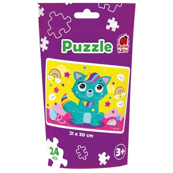 Roter Kafer Kitty Puzzle