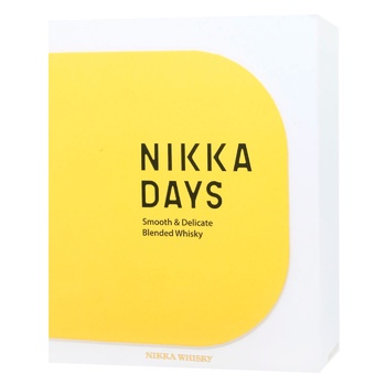 Віскі Nikka Days Box 40% 0,7л + 2 келихи - купити, ціни на ULTRAMARKET - фото 1