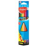 Олівці Maped Color Peps Classic кольорові з чинкою 12 кольорів