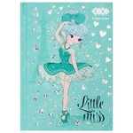 Zibi Little Miss Turquoise Сheckered Notepad А6 64 Sheets