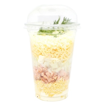 Salad Mimosa with Salmon packing - buy, prices for MegaMarket - photo 1