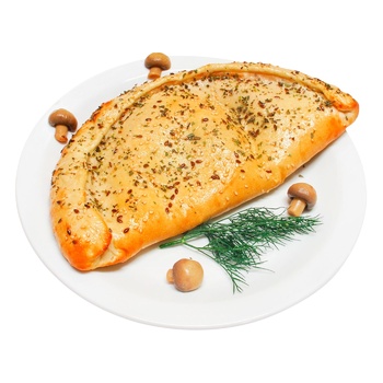 Calzone Pizza with Mushrooms and Chicken 430g - buy, prices for MegaMarket - photo 1