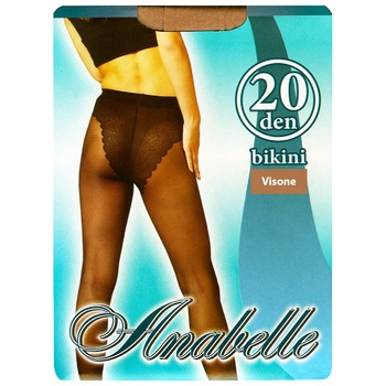 Anabelle Bikini Charm Women's Tights 20den s.3 Visone - buy, prices for - photo 1