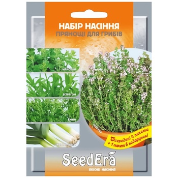 Seedera Herbs For Mushrooms Seed Set - buy, prices for - photo 1