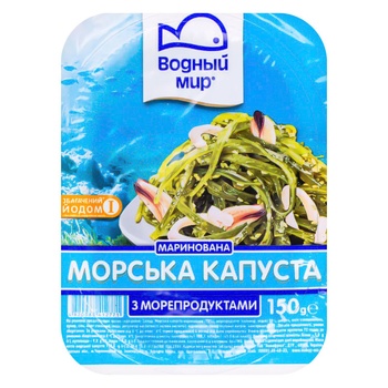 Капуста морская Водный Мир с морепродуктами 150г - купить, цены на Космос - фото 2